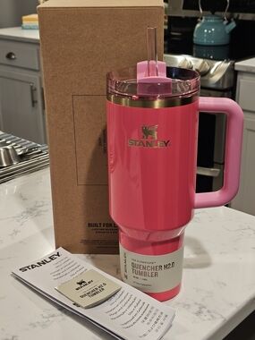 Pink Parade 40oz Stanley Pink Tumbler Brand New In Box!